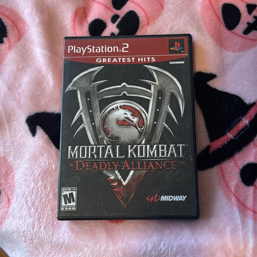 mortal kombat deadly alliance PlayStation ps2 video game mint condition